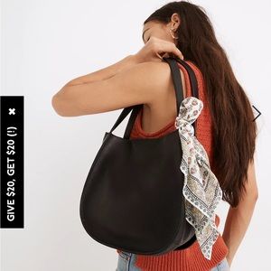 Used Madewell The Sydney Shoulder Bag - Black